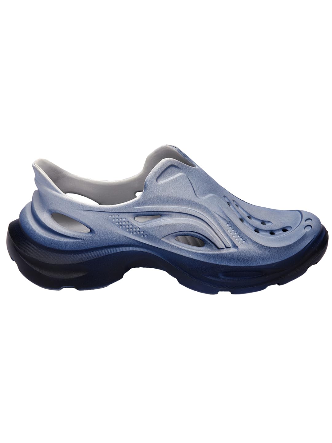 bewakoof Men's Ash Drift Spray-Painted Lightweight & Comfy Ombre EVA Clogs-picture-42
