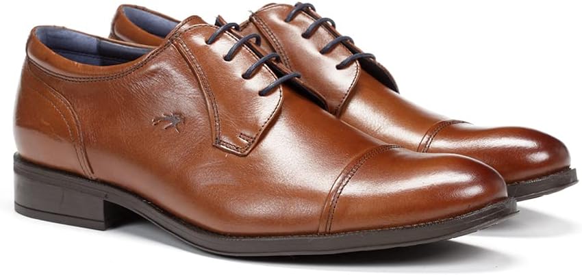 Fluchos Heracles Memory STK – Elegante Herren-Dressschuhe Aus Rindsleder, Mit Latex-Gummiboden, Made In Spain