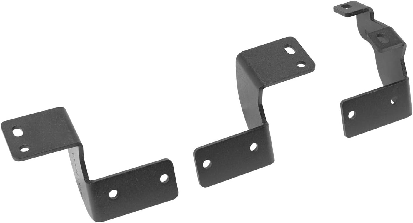 Go Rhino Dominator Xtreme D1 / D2 / D6 / DS/DSS/DT Brackets | Mild Steel, Textured Black | D64425TK | Fits 2014-2023 Toyota 4Runner (Excludes Limited, Nightshade Edition & TRD Sport)