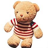 14-Zoll-Plüsch-Teddybär ist sehr weich, schön, kuschelig und zum Lieben und Verbreiten von Liebe gemacht. Unser Plüsch-Liebesbär ist aus sehr weichem und anschmiegsamem Material gefertigt, damit Sie sich wohl und entspannt fühlen. Das gestickte Herz mit der Liebe, die Sie unterzeichnen, ist ein Hinweis darauf, wie sehr Sie andere lieben. Unser Plüschtier verfügt über eine abwaschbare Konstruktion für eine einfache Reinigung.
