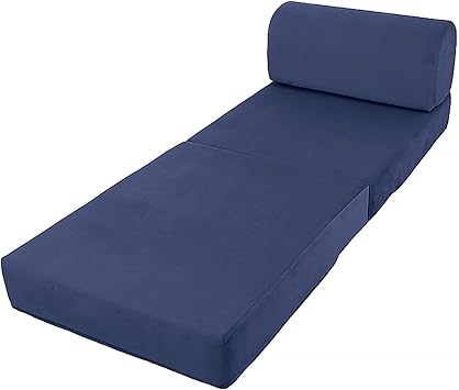 homedius Magic Folding Sofa with Bed Blue Tek