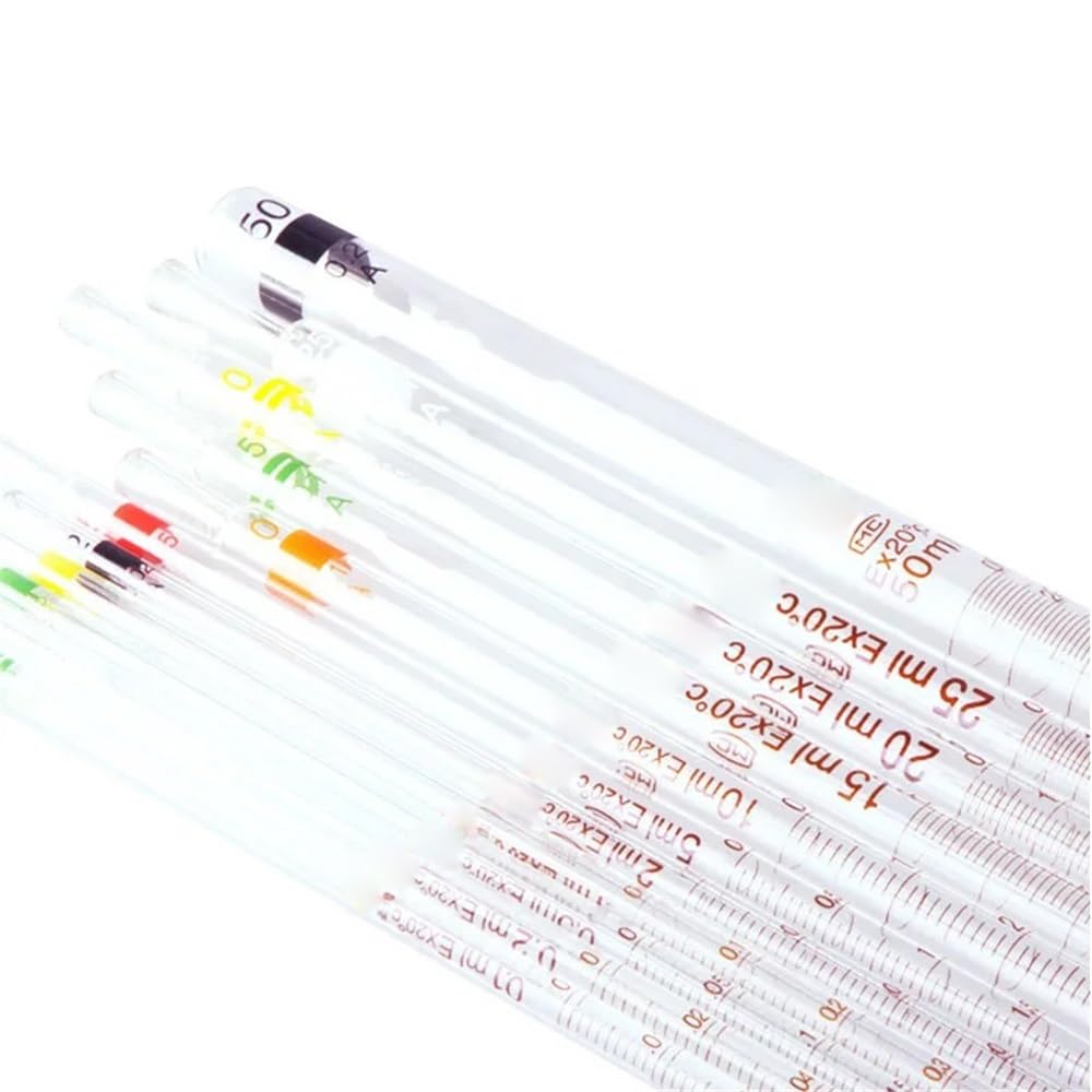 20 Teile/paket Glas Graduierte Transfer Pipette Messung for Labor(0.1mL 20 pieces)