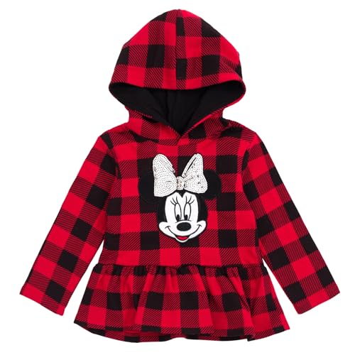 Image of Disney Junior Fleece Pullover Hoodie and Leggings Outfit Set Infant to Big Kid Sizes (12 Months - 14-16)