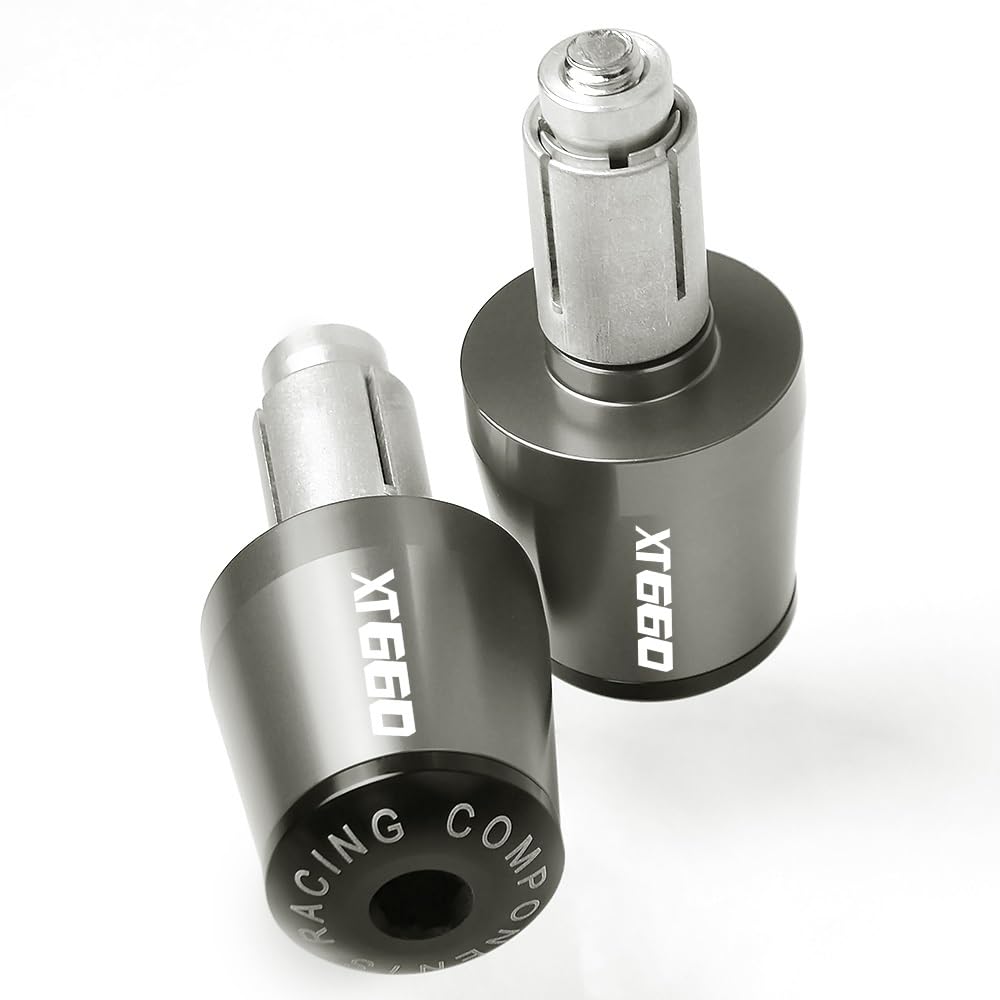 Puños de manillar 22mm para XT 660 tapones antivibración de aluminio anodizado