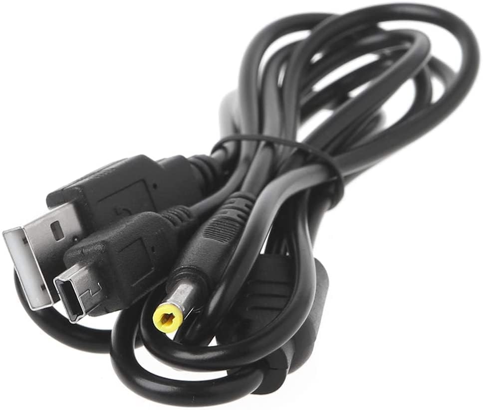 2 In 1 Charging Data Transfer Sync USB Cable Cord For Sony PSP 1000 - Foto 10