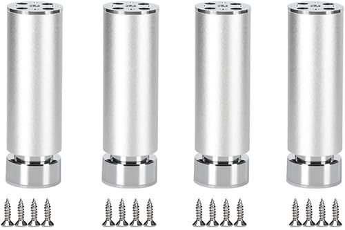 LOGUTIA 4 patas de marco de cama, protector de patas para marco de cama, elevadores de mesa, soportes para patas de marco de cama, elevadores de