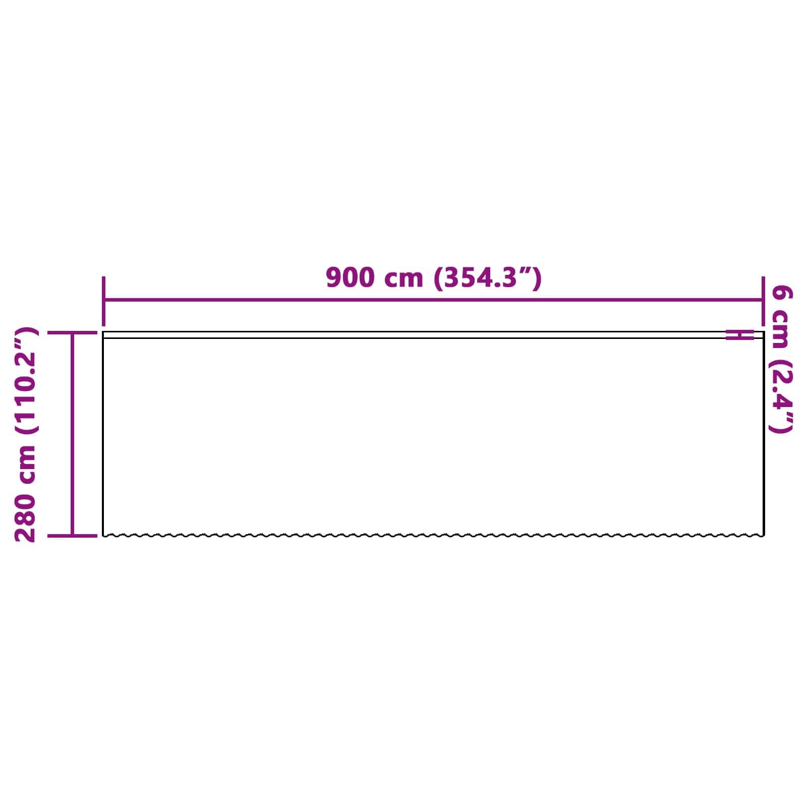 Cortina de encaje floral blanco, 280 x 900 cm, elegante cortina para ventana de poliéster, para salón y dormitorio, cortina transparente con 4 opciones de montaje para privacidad