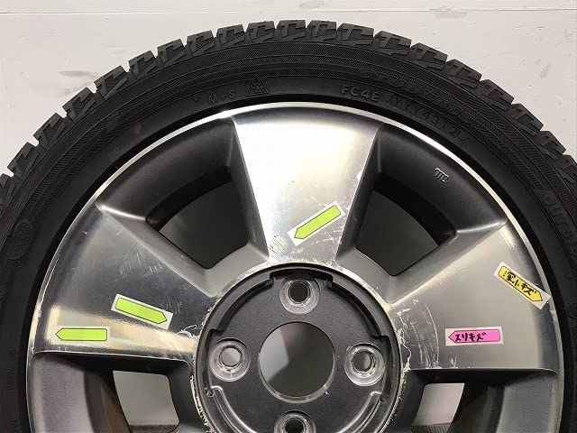 工賃コミ 14インチ アルミ ホイール 普通車 コンパクトカー Vits