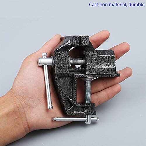 HENGDA Mini Table Clamp Small Bench Vice New upgraded cast iron manufacturing Jewelers