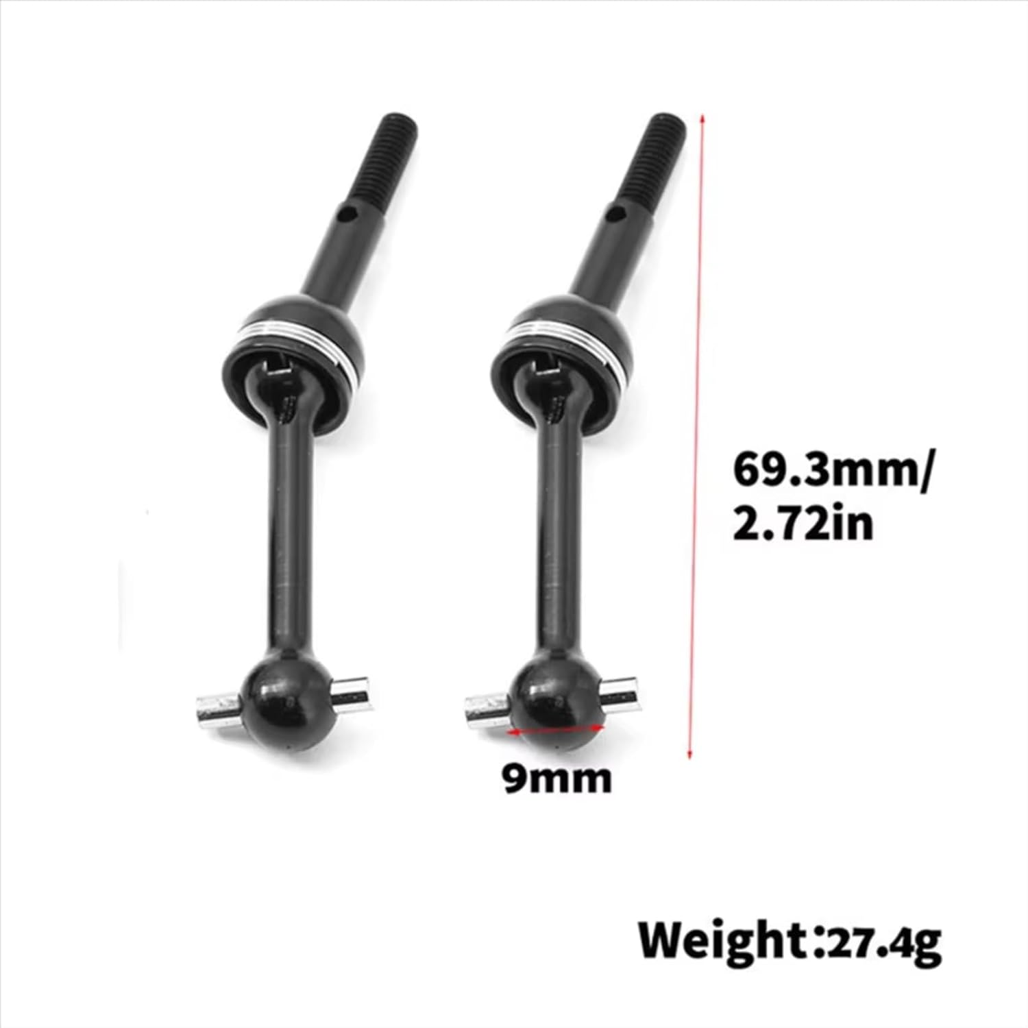 RCカー ドライブシャフト Compatible With Tamiya For TT02 For TT01 TT01D 1/10