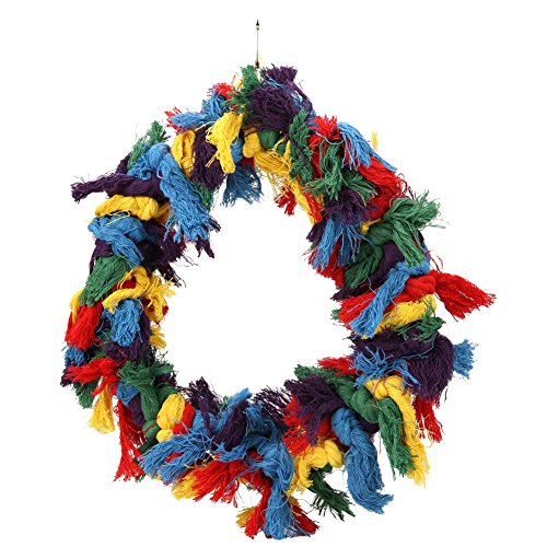 Bird-Parakeet-Colorful-Swing-ToysCotton-Rope-Chew-Hanging-Bird-Preening-Garland-Swing-for-Budgie-Parakeet-Cockatiel-Macaw-African-Grey