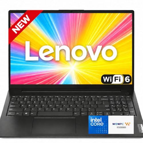 Image of Lenovo V15 Business Laptop 2026 Edition, Intel N150 Quad-Core Processor, 15.6 inch FHD Display, 16GB DDR5 RAM, 256GB NVMe SSD, Wi-Fi 6, Ethernet RJ-45, Dolby Audio, Windows 11 Pro