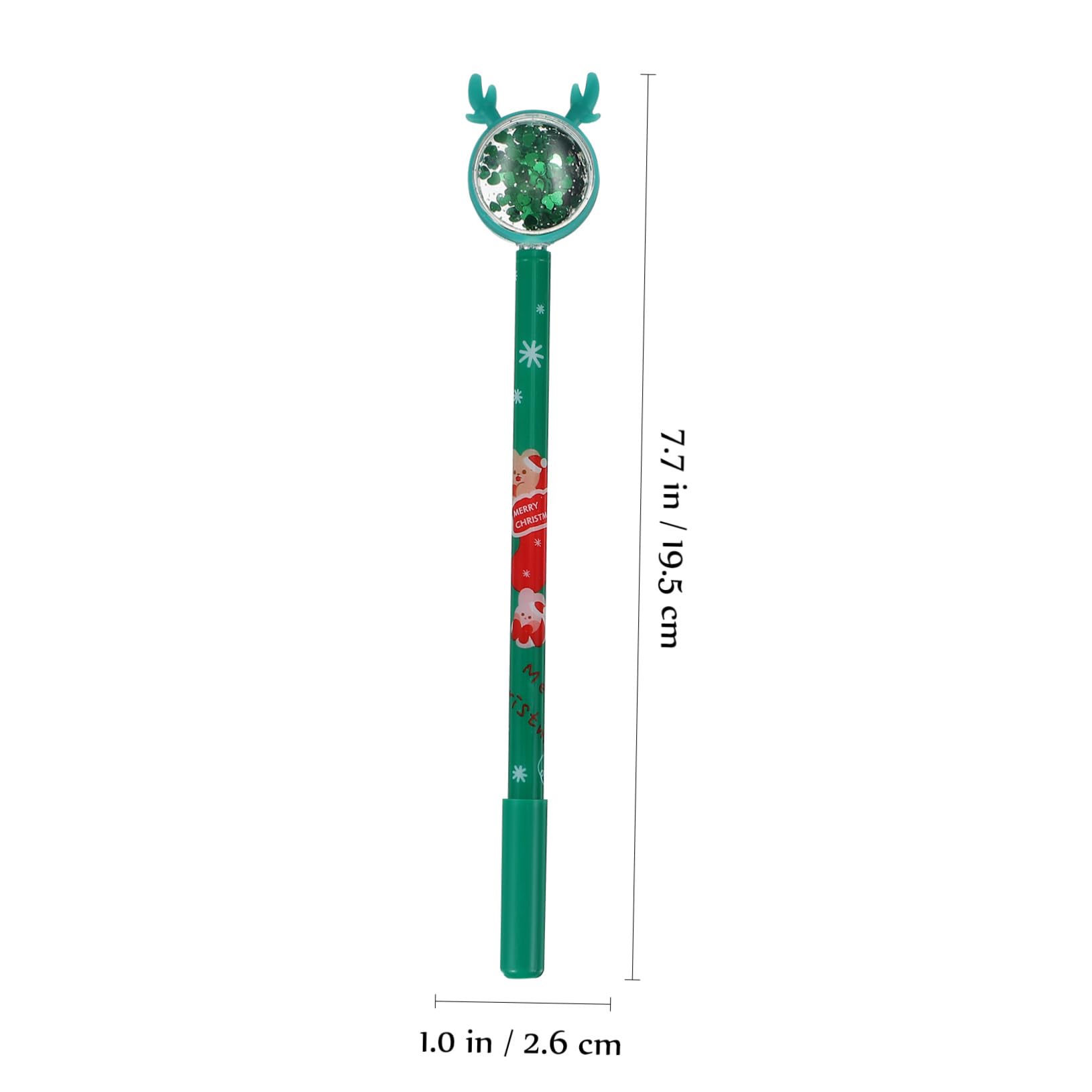 KOMBIUDA 36 Pièces Lot De Stylos Gel Stylos Écriture De Noël Paillettes Brillantes Cadeaux De Fête Pour Papeterie Et Fournitures De Bureau