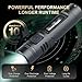Pocket Rechargeable EDC Flashlight, Mini Keychain Light, 5 Modes Rechargeable Keychain Torch Magnetic Base for Outdoors Indoor Working, Camping and Travel (Black)