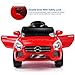 Costzon Kids Ride On Car, 6V RC Parental Remote Control & Foot Pedal Manual Modes, Battery Powered Vehicle w/LED Lights MP3 Functions, Red
