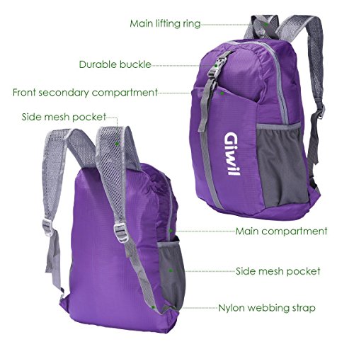 Giwil Multifunzione 20L Zaino Trekking Ultra