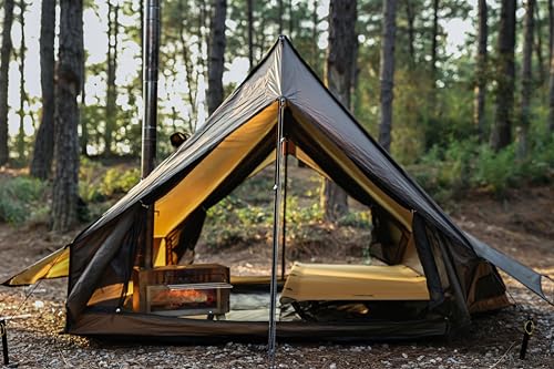 Tienda para camping con estufa para 1-2 personas miniatura 2