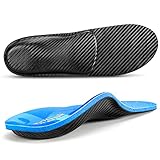 PCSsole Fersensporn Einlagen Orthopädische Einlegesohlen, Arch Support Schuheinlagen für Plattfuß, Plantar Fasciitis, Fersenschmerzen, über Pronation für Männer und Frauen, Blau (28CM)