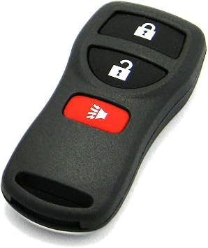 OEM Electronic 3-Button Key Fob Remote Compatible with Nissan FCC ID KBRASTU15, P/N 28268-ZB700, 28268-7Z800
