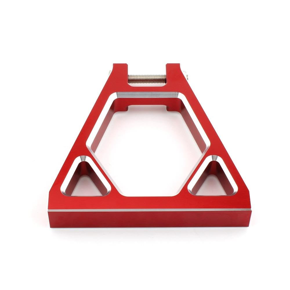 Modification du Support Triangulaire D'absorption des Chocs Arrière en Alliage D'aluminium, Support D'absorption des Chocs à Liaison Trian, Rouge