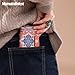 Montana West Credit Card Holder Small RFID Boho Wallet Slim Card Organizer Case with Zipper Gift Card Holder for Women Men