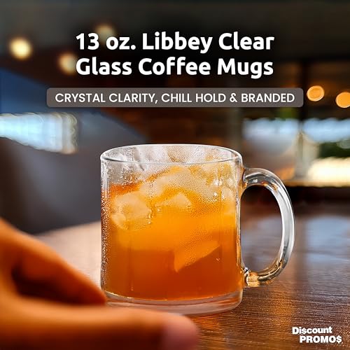 Set de 10 Mugs de Vidrio Transparente 13 oz miniatura 4