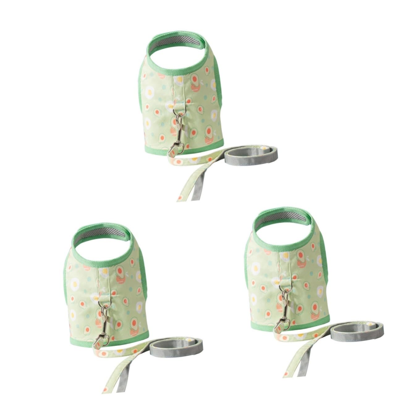 Kisangel 3juegos Arnés De Pecho y para con Diseño De Arnés De Vestido para Gatos y Resistente y para Paseos