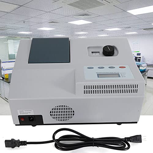 PanDair Visible Spectrophotometer Spectrometer Digital Wavelength 350 to 1020nm with Inside Professional Tungsten Filament Lamp Laboratory Equipment