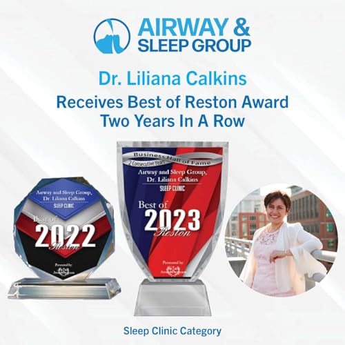 Best of Reston Honor Awarded to Airway and Sleep Group Podcast Por arte de portada