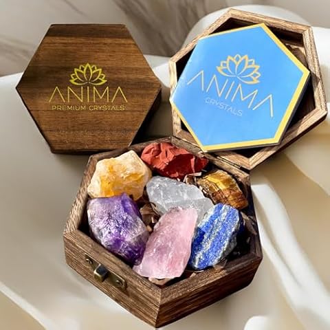 Premium 7 Chakra Stones Set by Anima Cover