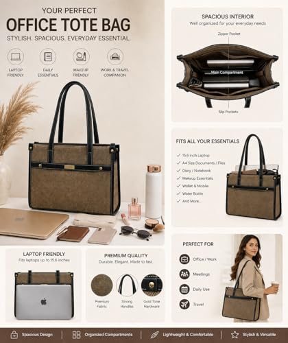 Image of Women office Tote bag | Spacious Tote