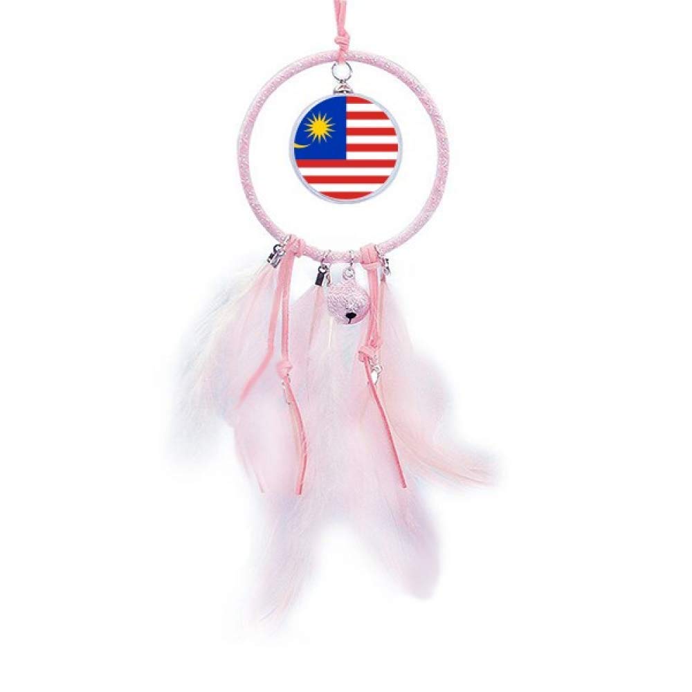 Atrapasueños con bandera de Malasia para decoración de dormitorio y regalo