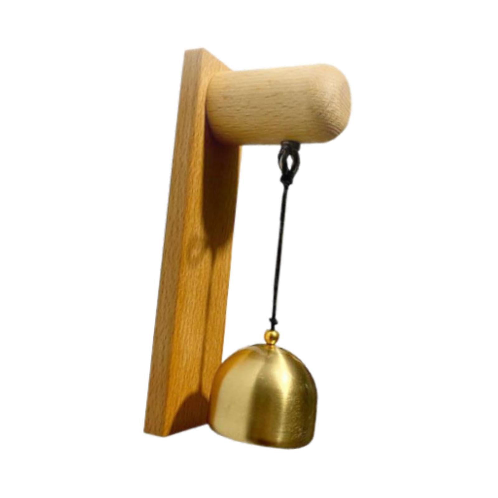 SECRET DESIRE Shopkeepers Bell for Door Opening Wooden Wind Chime for Cafe Fridge Business Brown|Home Improvement|Building & Hardware|Doors & Door Hardware|Doorbells-image-10