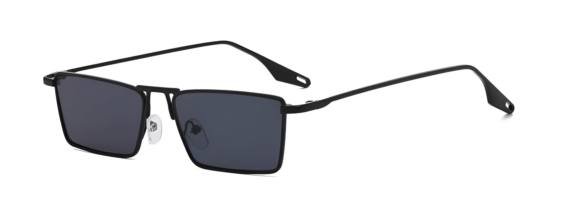 thedarker Non Polarized Square sunglasses for men and Women Uv 400 Protection Rectangular Shape Cooling Goggles Shade Sunglass ITALIC (Size- Medium)-picture-36