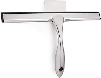 Hiware All-Purpose Shower Squeegee for Shower Doors, Bathroom, Window and Car Glass - Stainless Steel, 14 Inches