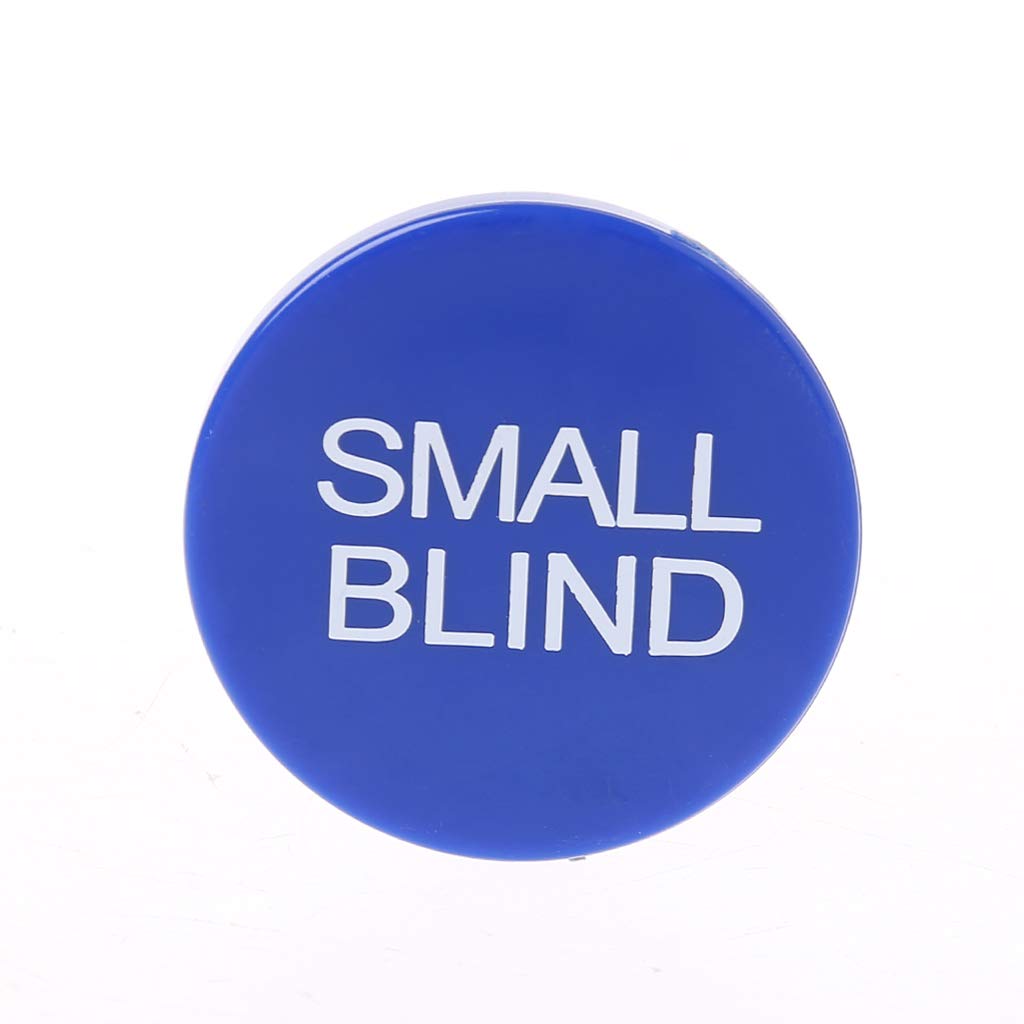 Texas Hold'em Big Blind Small Blind Dealer Party Casino Poker Card Game Props