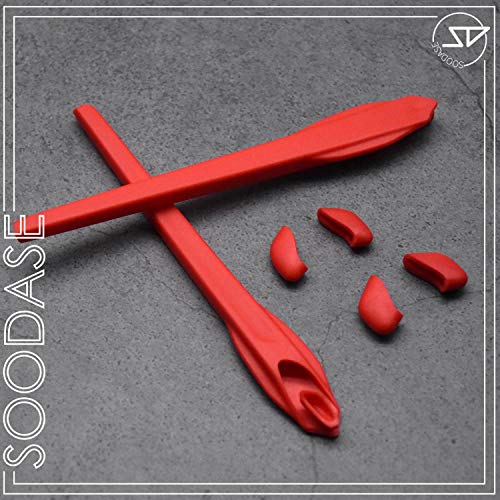 SOODASE Rosso/Grigio Kit gommini di ricambio in