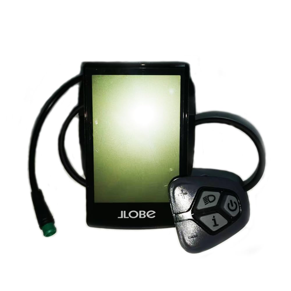 Compteur de Vitesse pour Vélo Électrique Key-Disp KD716 Écran LCD pour Vélo Électrique 36V/48V Affichage LCD Panneau de Contrôle avec Prise Étanche