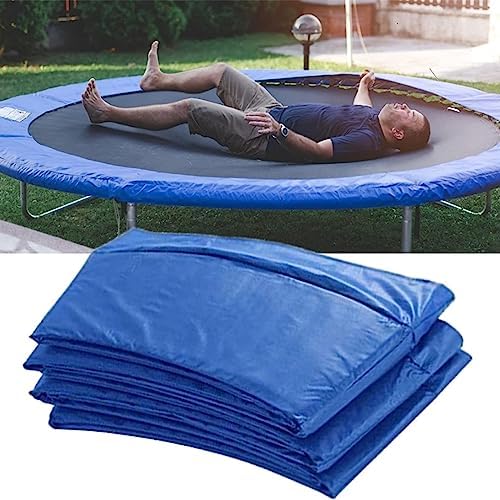Water-Resistant Tpoline Pad Cover - Durable, No Pole Holes, Easy Installation - Ultimate Protection for Safe Trampoline Use, Weather-Resistant Design