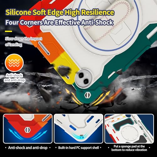 Coque MatePad Pro 12 antichoc évite les bris d'écran avec sa sangle rouge - 3