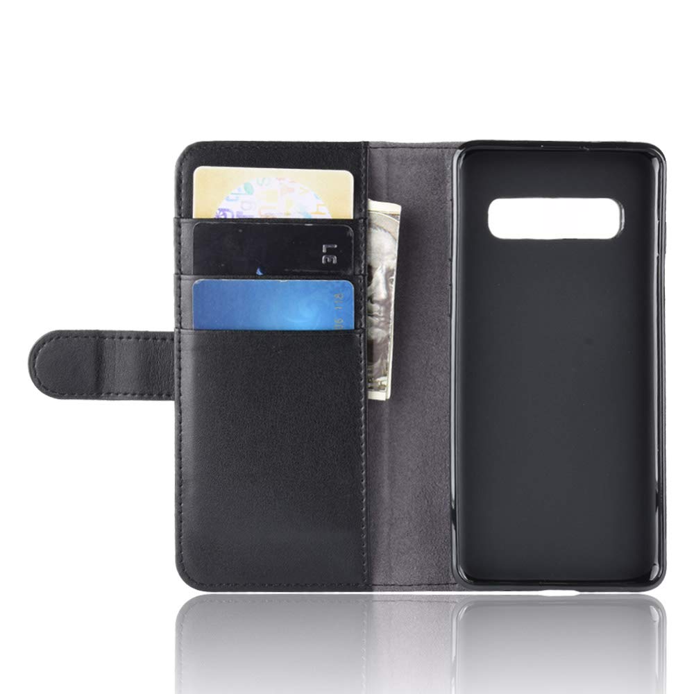 Etui na telefon komórkowy Samsung Galaxy S10 / S10 Plus / S10e, Premium skórzane etui ochronne z klapką do Samsung Galaxy S10 / S10 Plus / S10e etui skórzane od wewnątrz i na zewnątrz (S10 Plus,