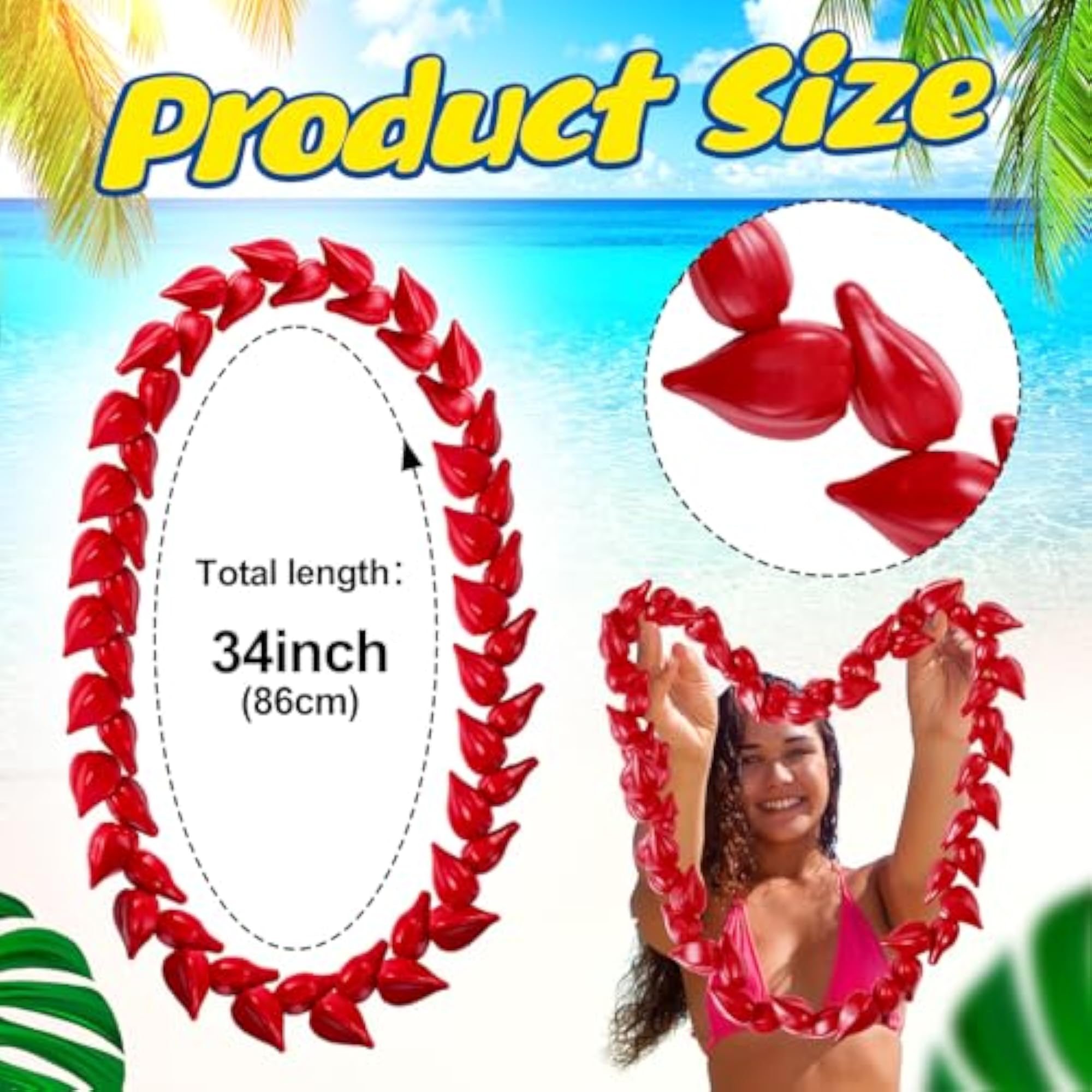 Unisex Ula Fala Samoan Necklace, Traditional Polynesian Style