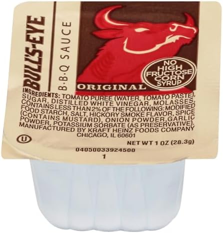 Bull's-Eye Original BBQ Sauce (1 oz Cup, Pack of 100)