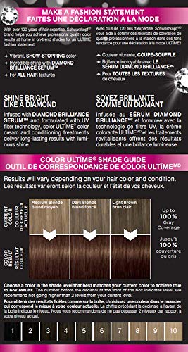 Schwarzkopf Vibrant Diamond Brilliance Color Ultime Hair Dye 6.82 Bronze, 1 Count - Image 3