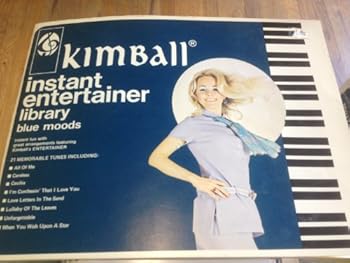 Paperback the kimball instant entertainer library/blue moods Book
