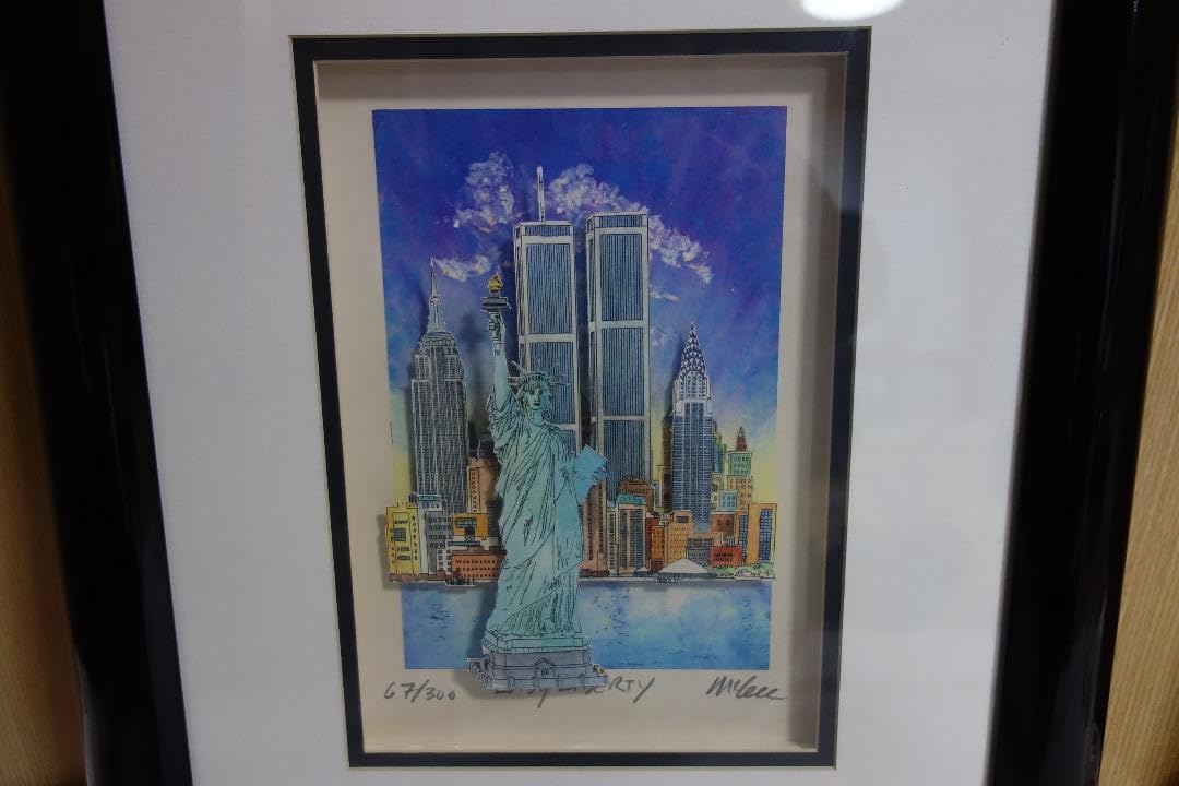 LADY LIBERTYスティーブマックギー 3Dアート サイン有 Levi's