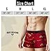 True Religion Mens Boxer Briefs Cotton Stretch Underwear for Men Pack of 6 Red