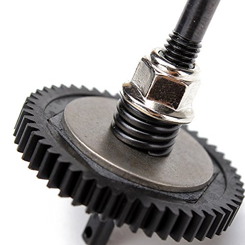 BliliDIY Pignon 50T 539054 – Engrenage En Acier Pour Voiture RC 1/10 – Diamètre 10 Mm – Pièce De Rechange