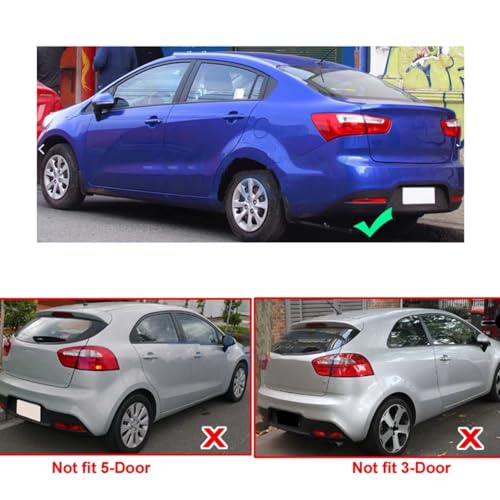 Guardabarros contra salpicaduras Kia Rio 3 2012-2016 coche Sedan UB 4