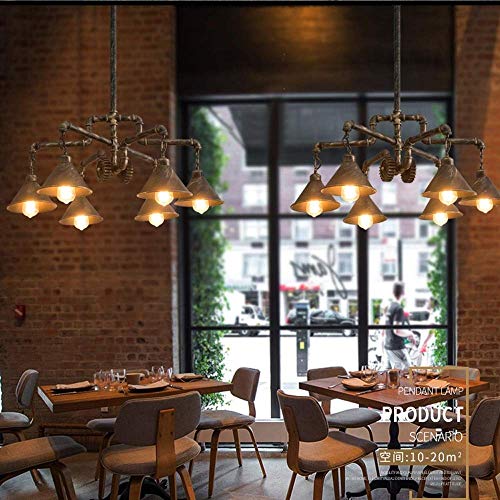 Raelf Retro Steampunk Chandelier 6 Head Chandelier Water Pipe Hanging Light Ceiling Chandelier Industrial Style Iron Gear Pipe Chandelier Loft American Country Restaurant Bar Coffee Chandelier steampunk buy now online Raelf Retro Steampunk Chandelier 6 Head Chandelier Water Pipe Hanging Light Ceiling Chandelier Industrial Style Iron Gear Pipe Chandelier Loft American Country Restaurant Bar Coffee Chandelier steampunk buy now online